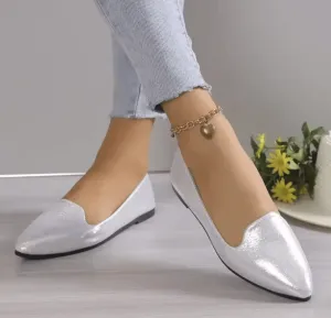 2025 Fashion Slip-On Loafers for Women - Breathable Stretch Ballet Flats