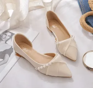 2025 New Arrival Women’s Shoes - Spring Autumn Pointed Toe Flat Breathable Flats