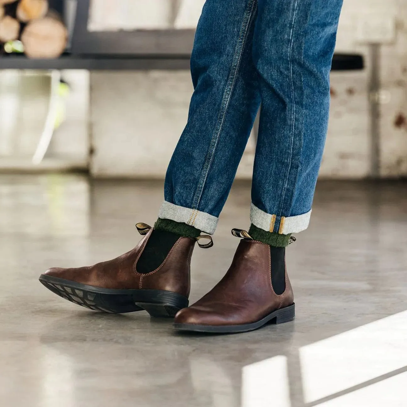 Blundstone Dress Ankle Boots 1900- Chestnut