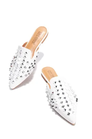Cape Robbin Closed Toe Sandals Women mules for woman Pointed Toe Flats For Women Pointed Toe Slip On Flats