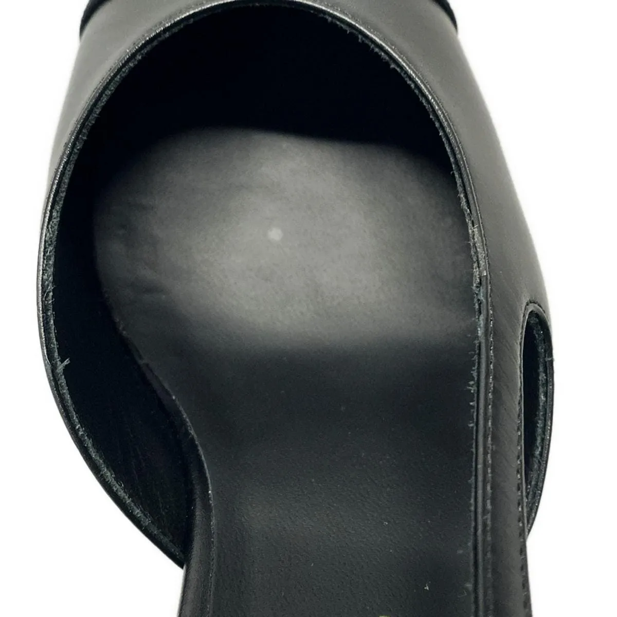 Chanel black slingback pumps, size 37