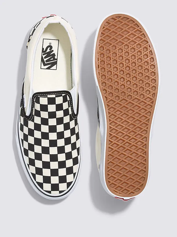 Classic Slip-On Checkerboard Shoes