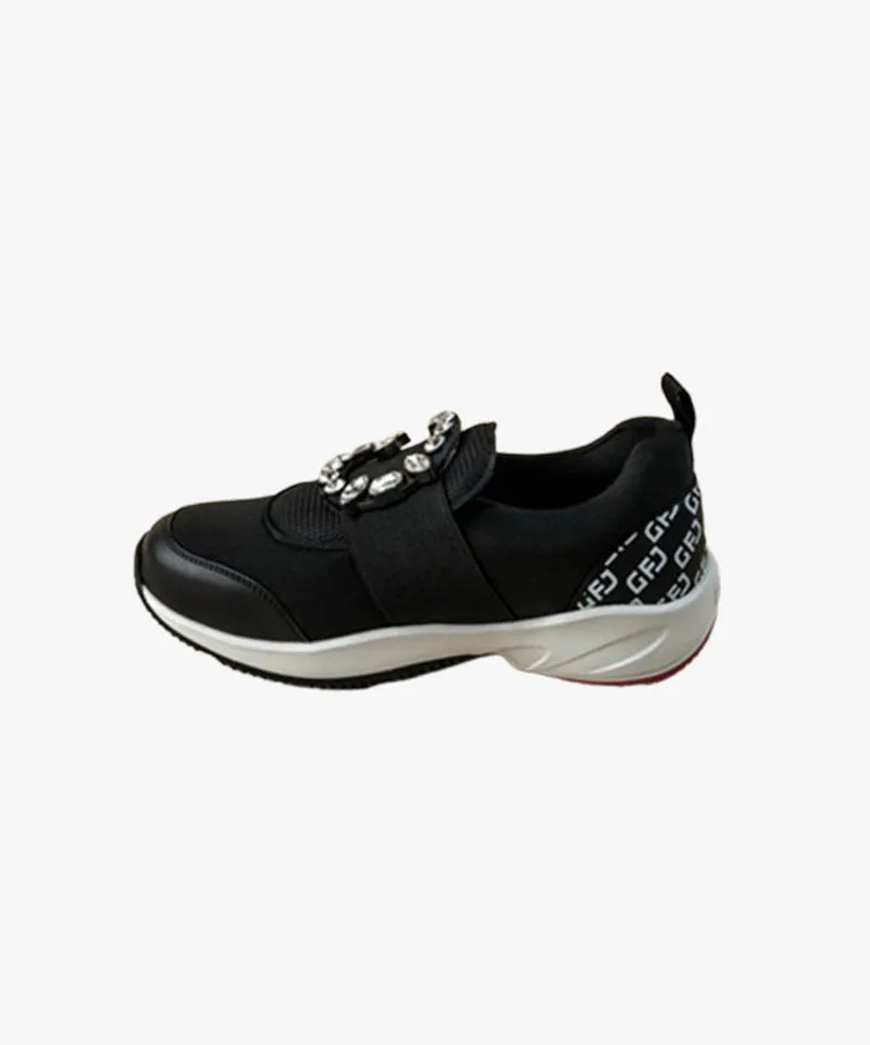 GFJ Golf Women's Windfall Cyrstal G - Black