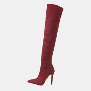 Hydrangea Over-knee Boots