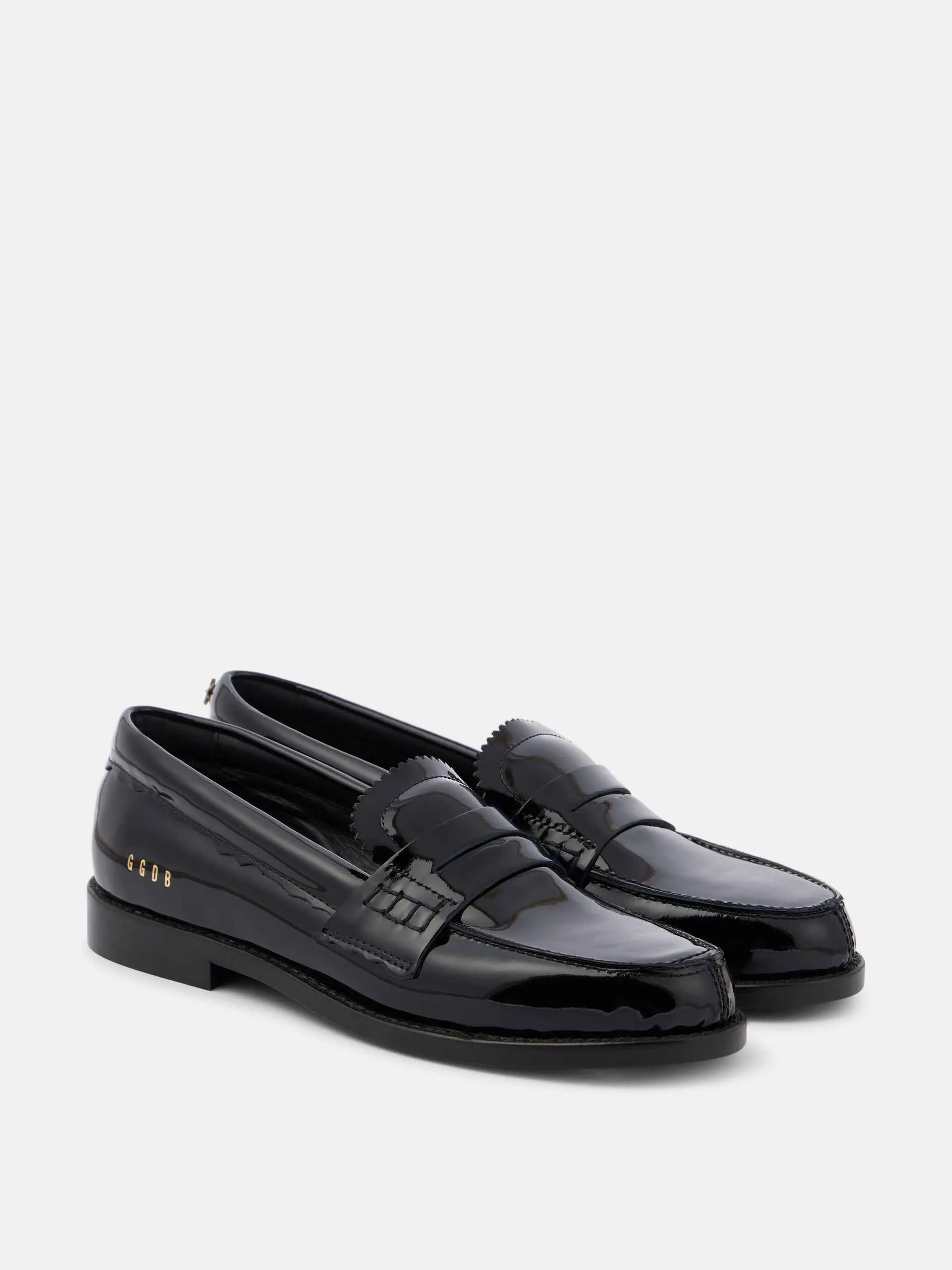Jerry patent leather driving shoes