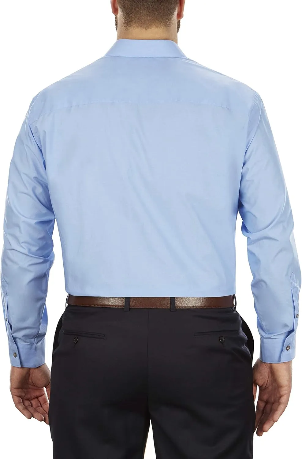 Kenneth Cole Unlisted Men's Big and Tall Solid Dress Shirt - Amazon Exclusive