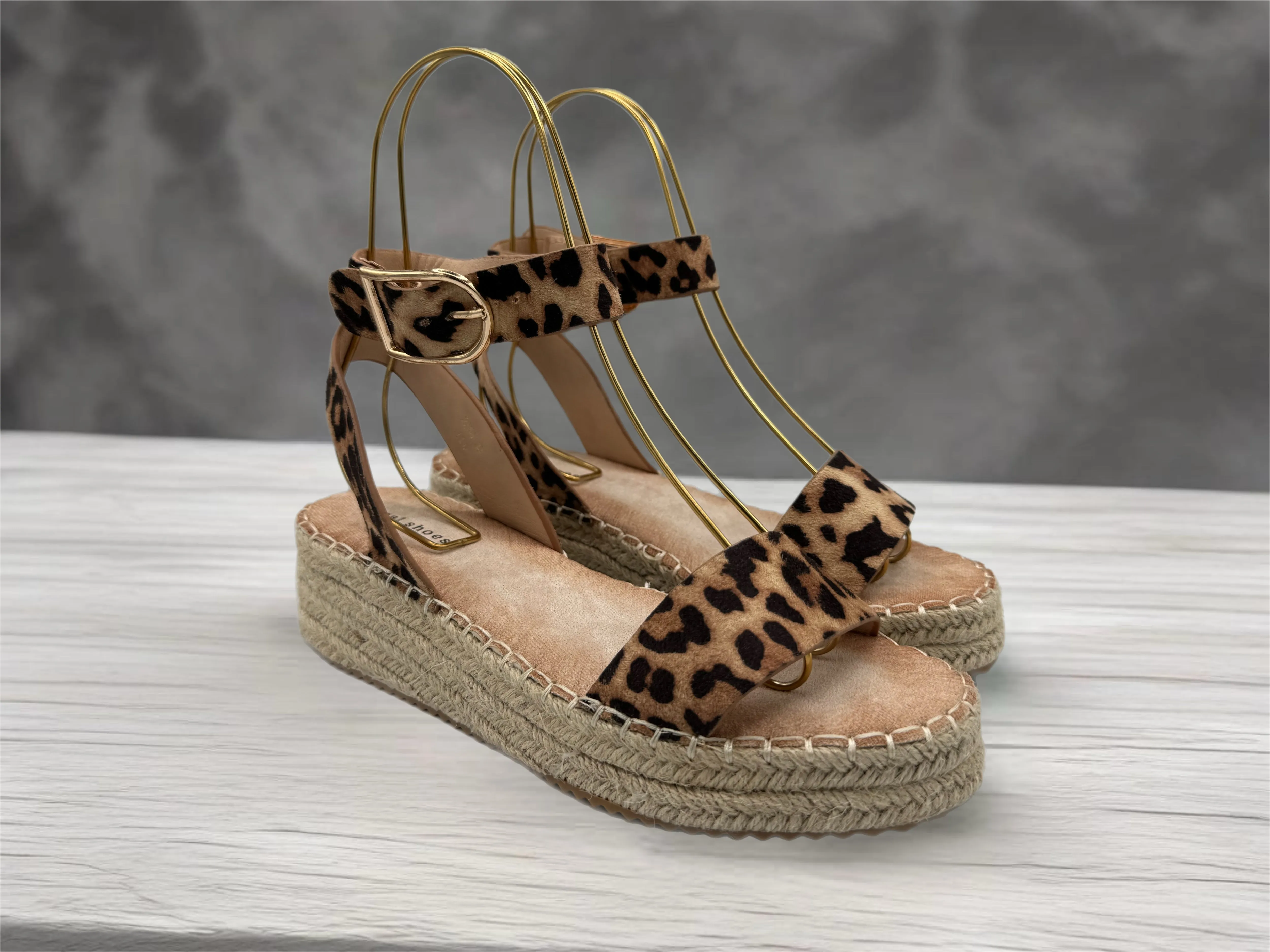 Paula espadrilles - leopard