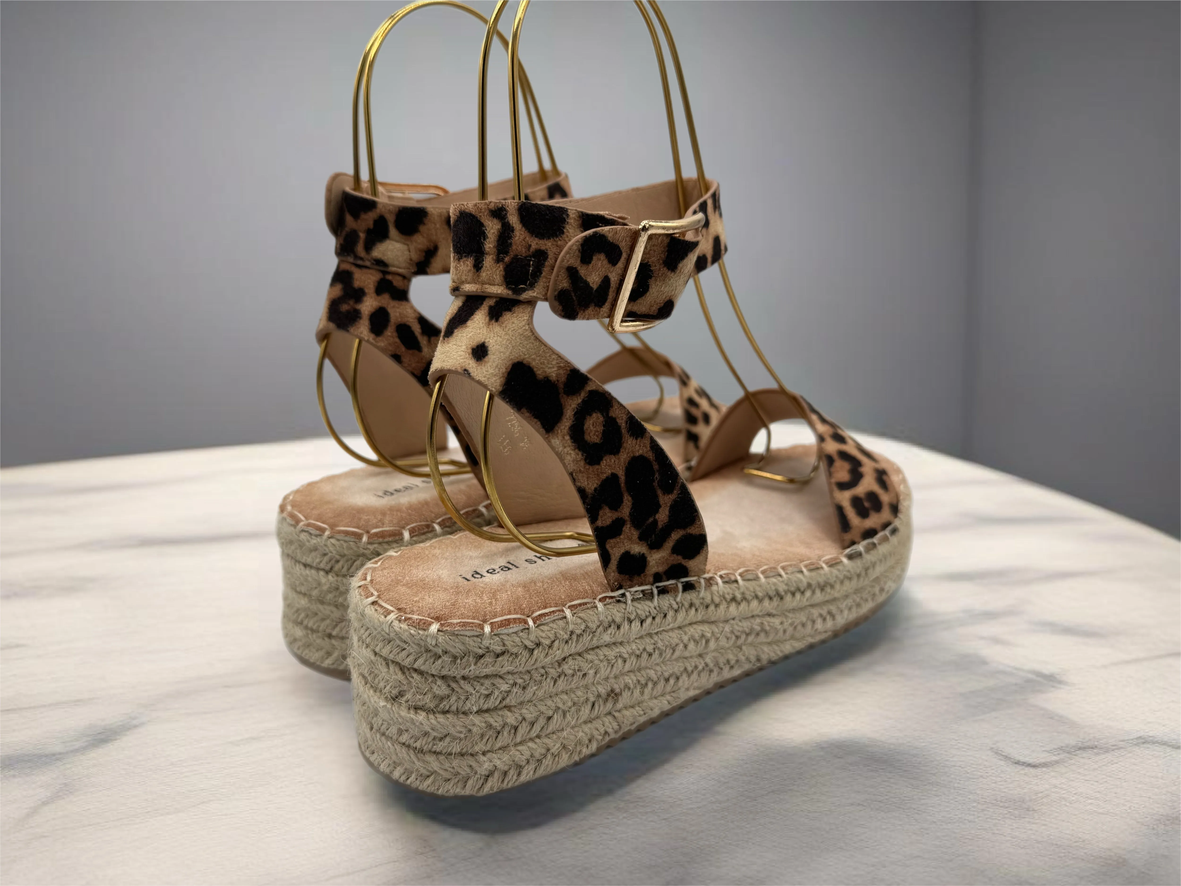 Paula espadrilles - leopard