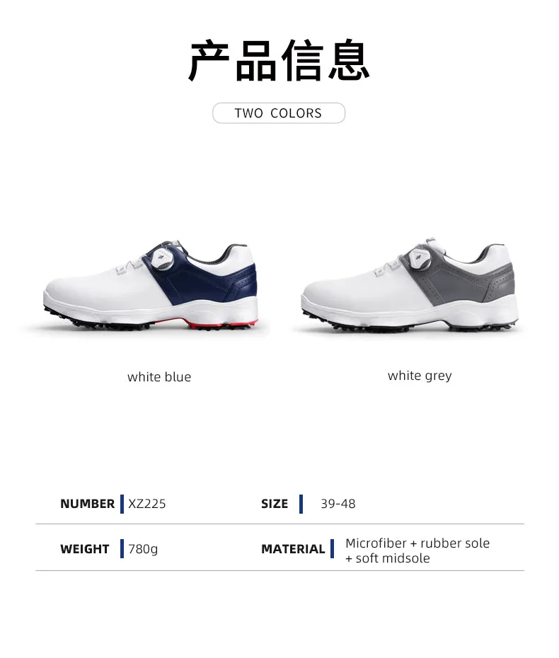 PGM XZ225 mens white golf shoes waterproof golf shoes for sale