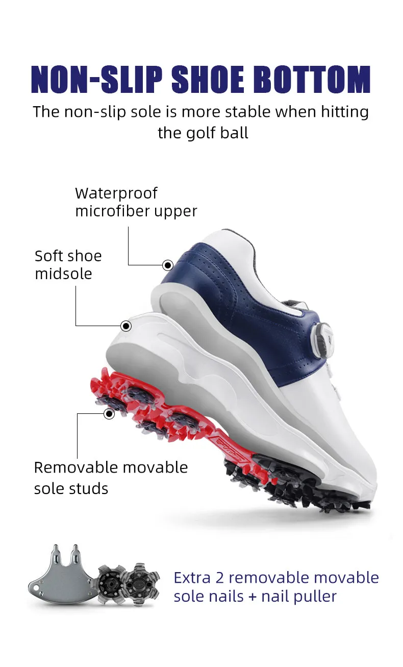 PGM XZ225 mens white golf shoes waterproof golf shoes for sale