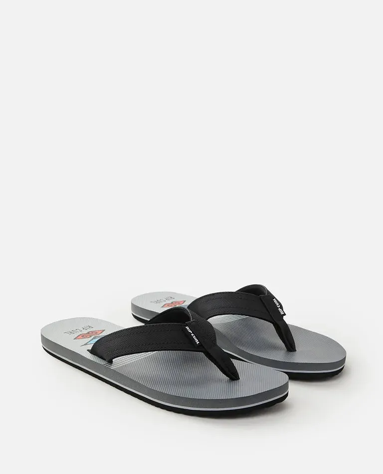 Rip Curl Ripper Flip Flop - Black/Grey