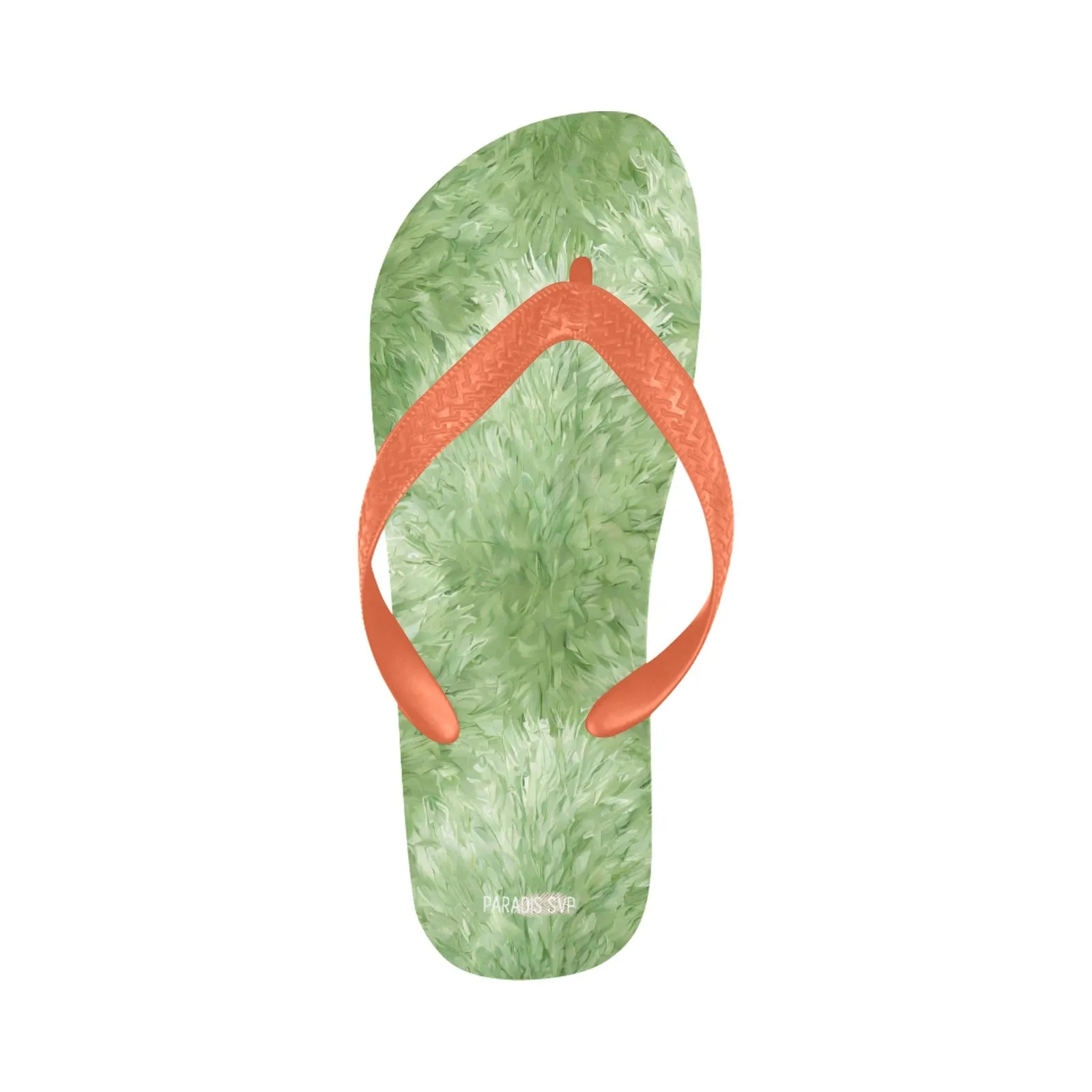 Royal Green Puff Flip-Flops