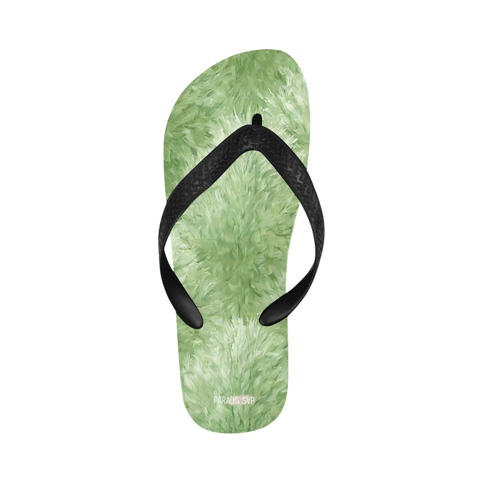 Royal Green Puff Flip-Flops