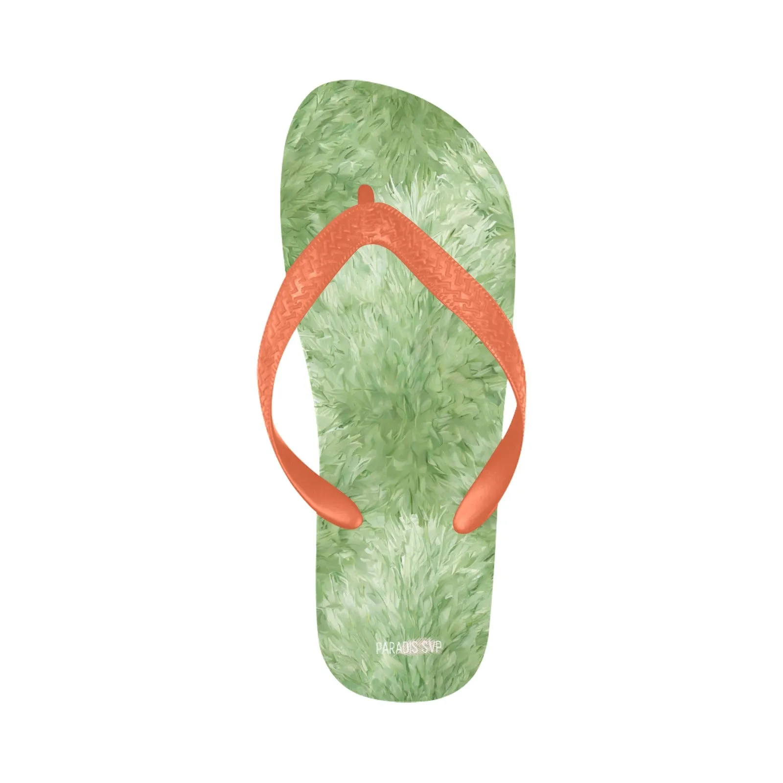 Royal Green Puff Flip-Flops