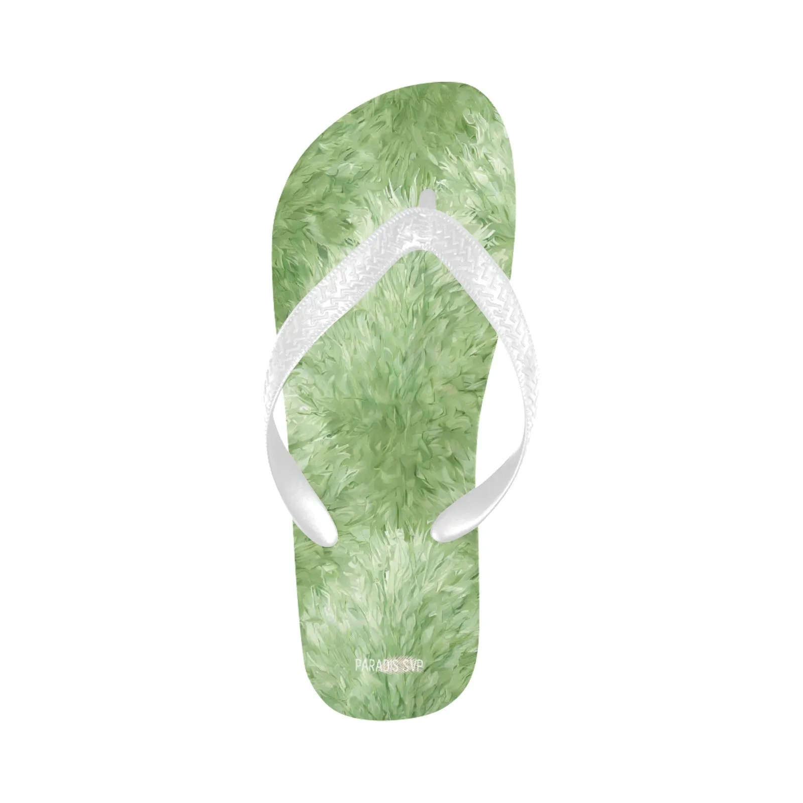 Royal Green Puff Flip-Flops