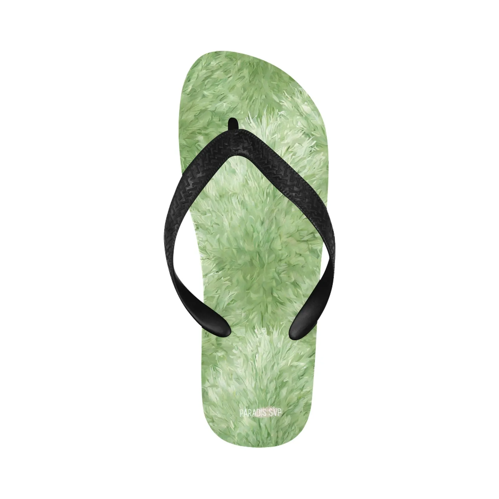 Royal Green Puff Flip-Flops