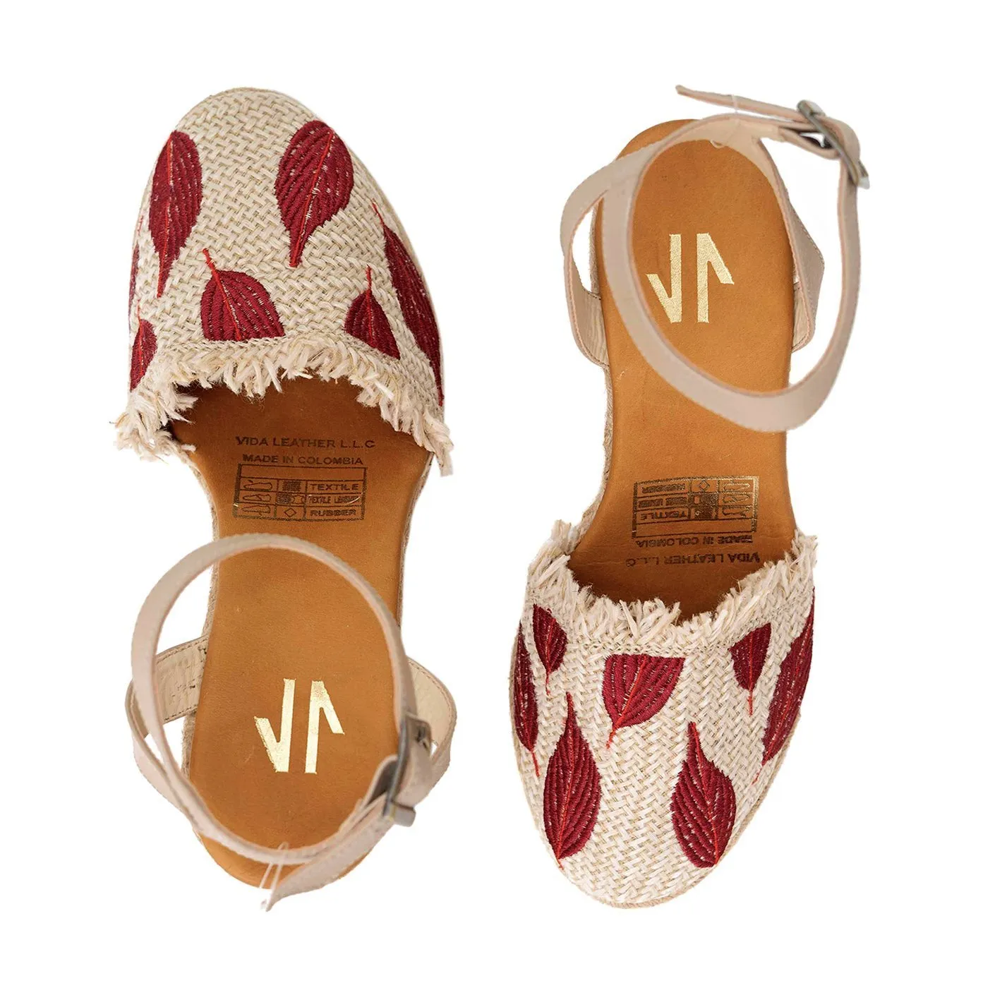 Silvia Cobos SON Ankle Strap Espadrille Wedges