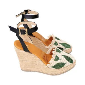 Silvia Cobos SON Ankle Strap Espadrille Wedges
