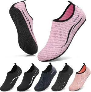 Sixspace Water Shoes for Women Men Aqua Socks Swim Shower Beach Barefoot Pool Quick-Dry Non Slip Lake Surf