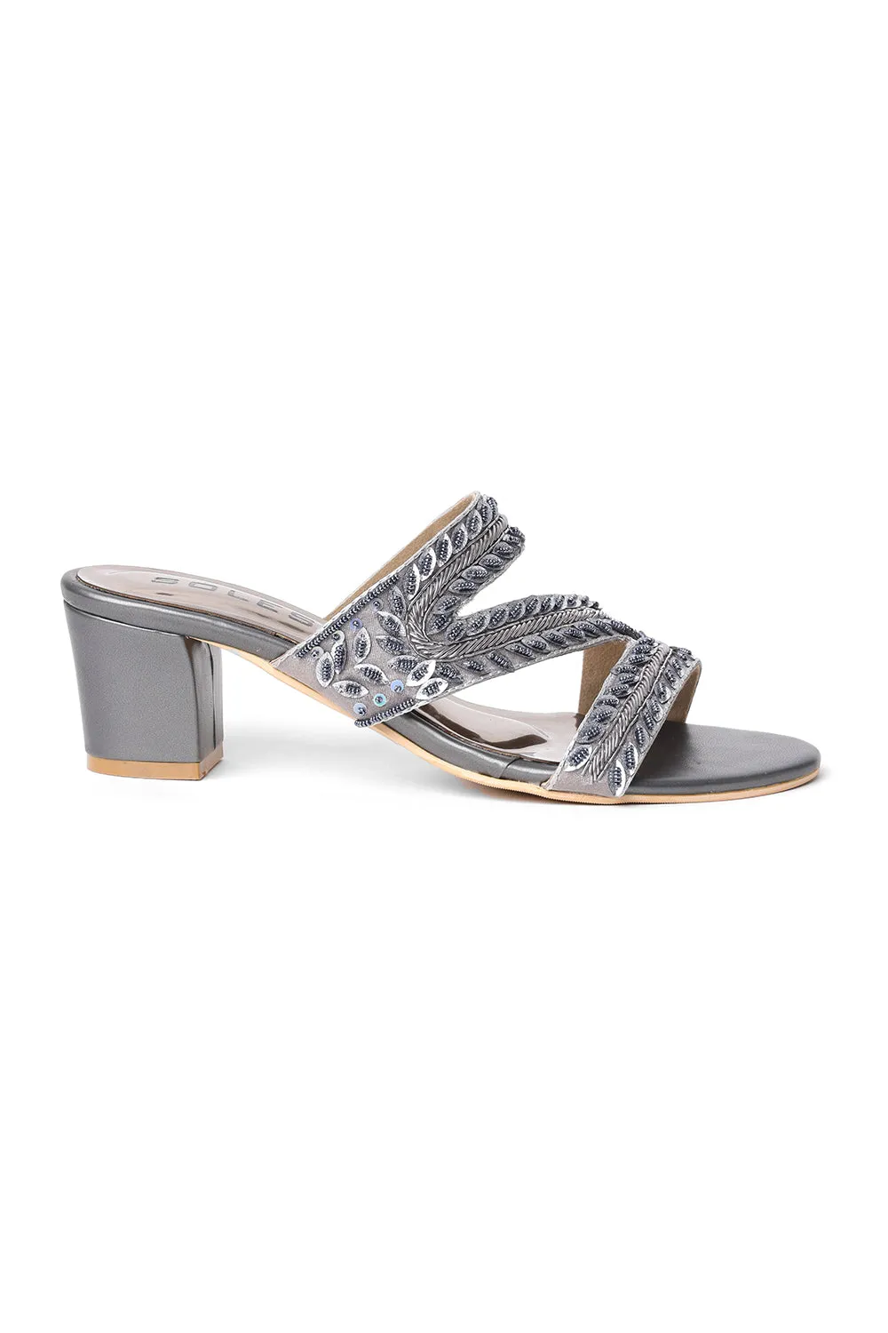 SOLES Z Cut Block Heels