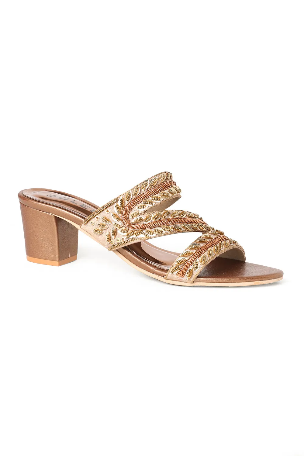 SOLES Z Cut Block Heels