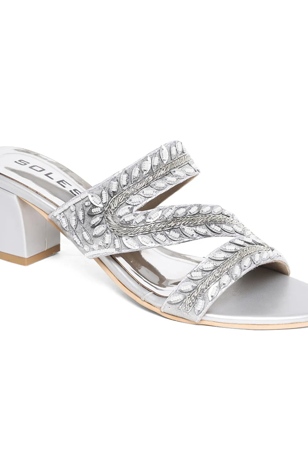 SOLES Z Cut Block Heels
