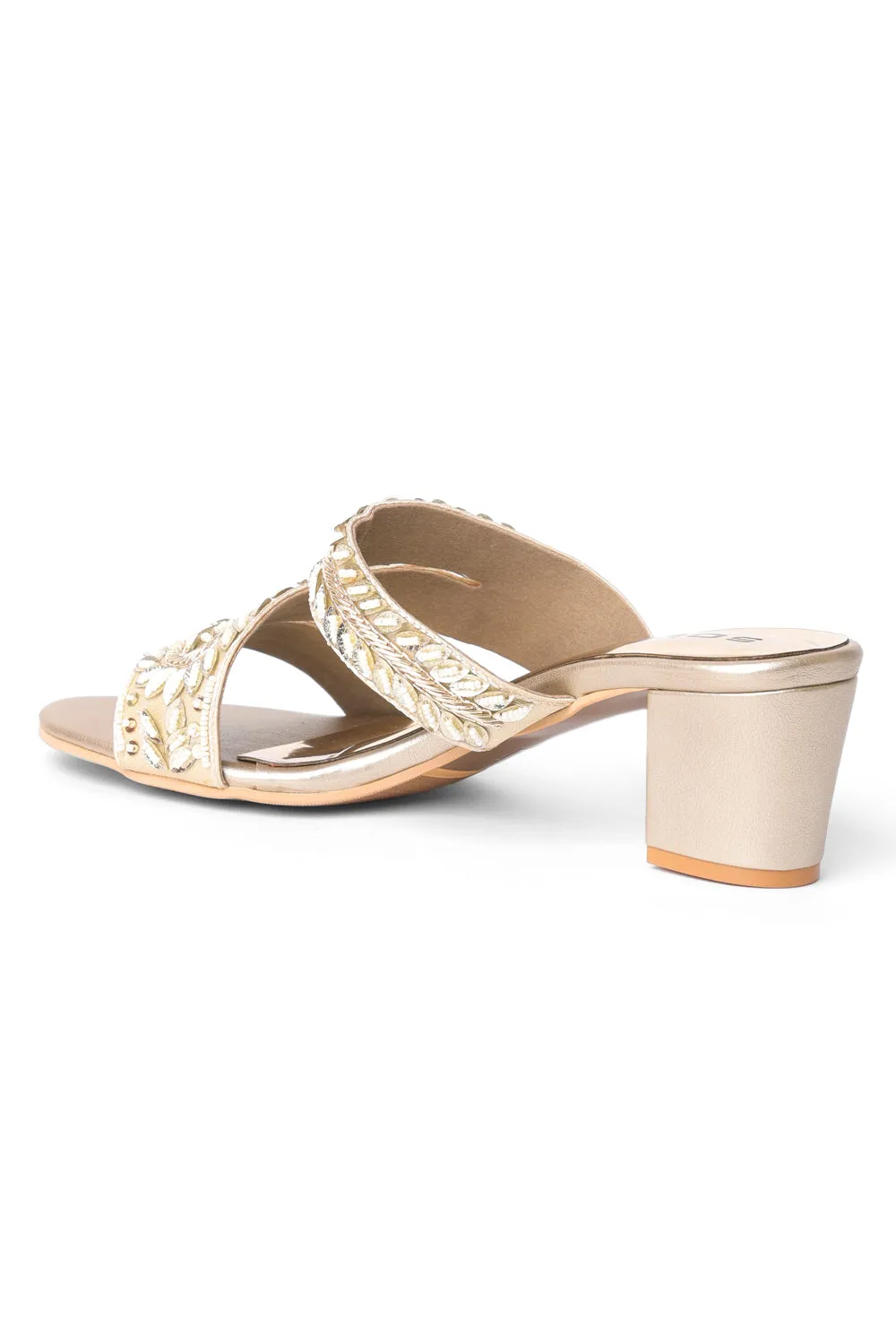 SOLES Z Cut Block Heels