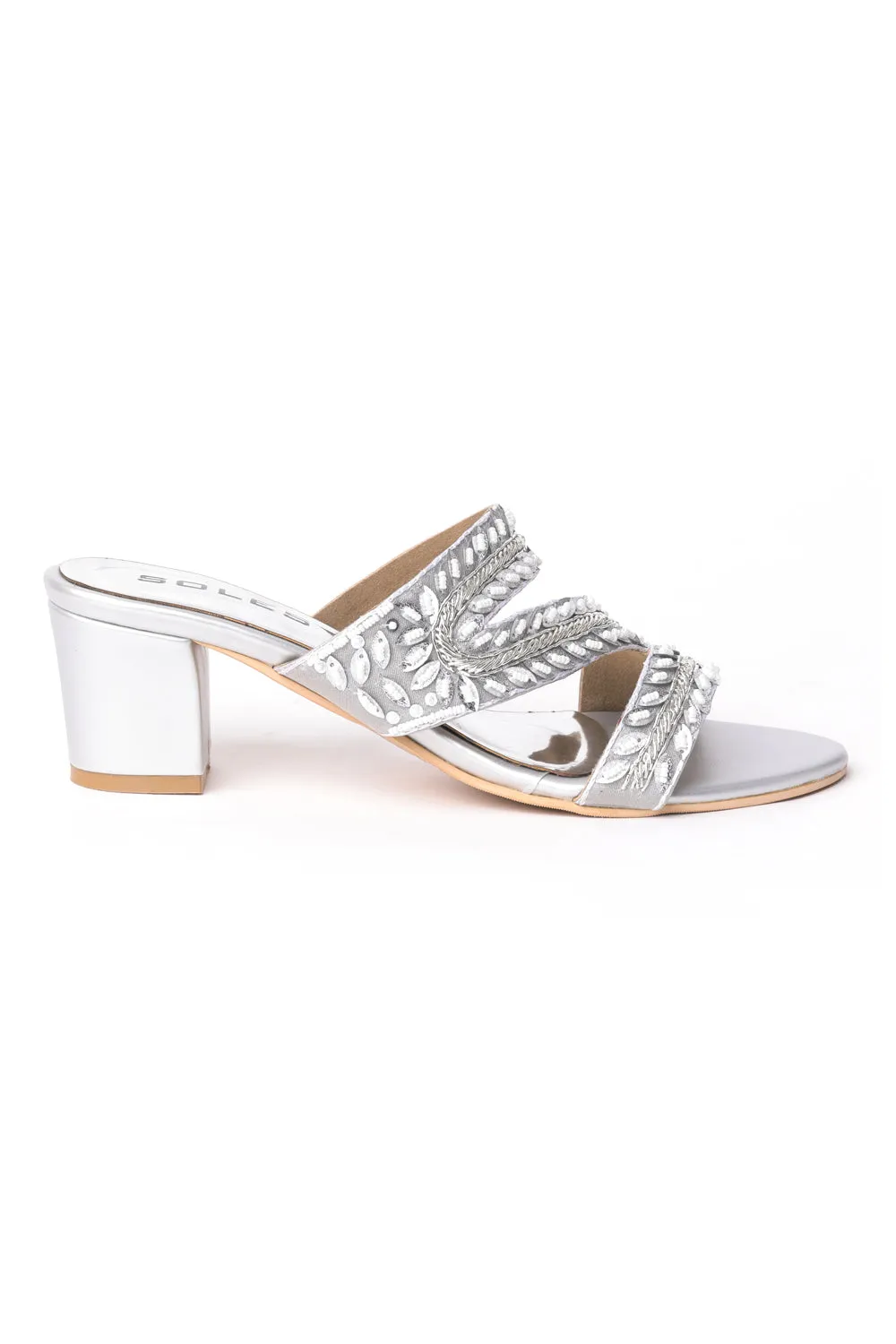 SOLES Z Cut Block Heels