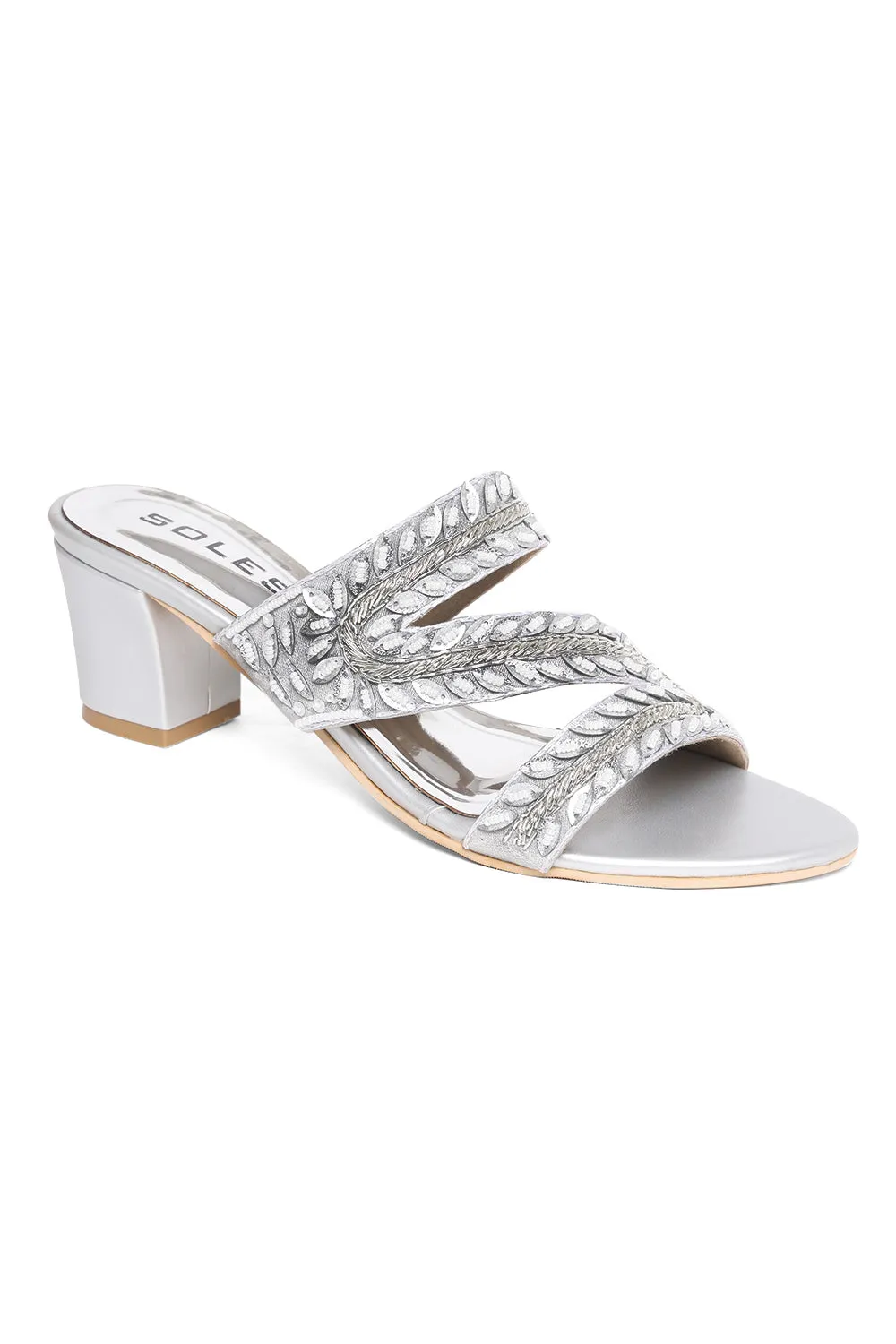 SOLES Z Cut Block Heels