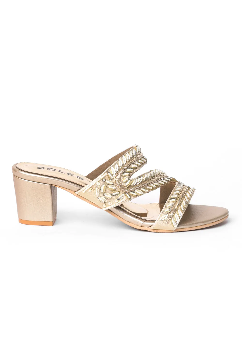 SOLES Z Cut Block Heels