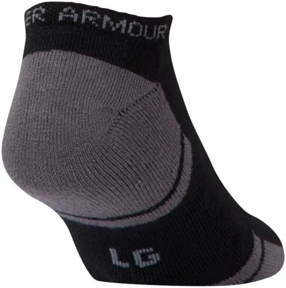 Under Armour Adult Resistor 3.0 No Show Socks, Multipairs