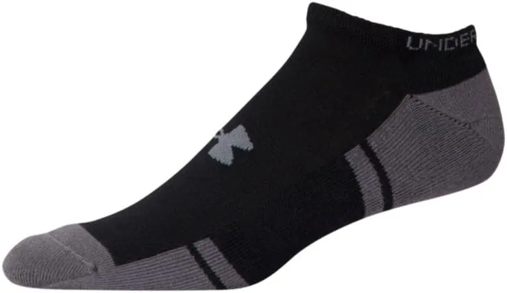 Under Armour Adult Resistor 3.0 No Show Socks, Multipairs
