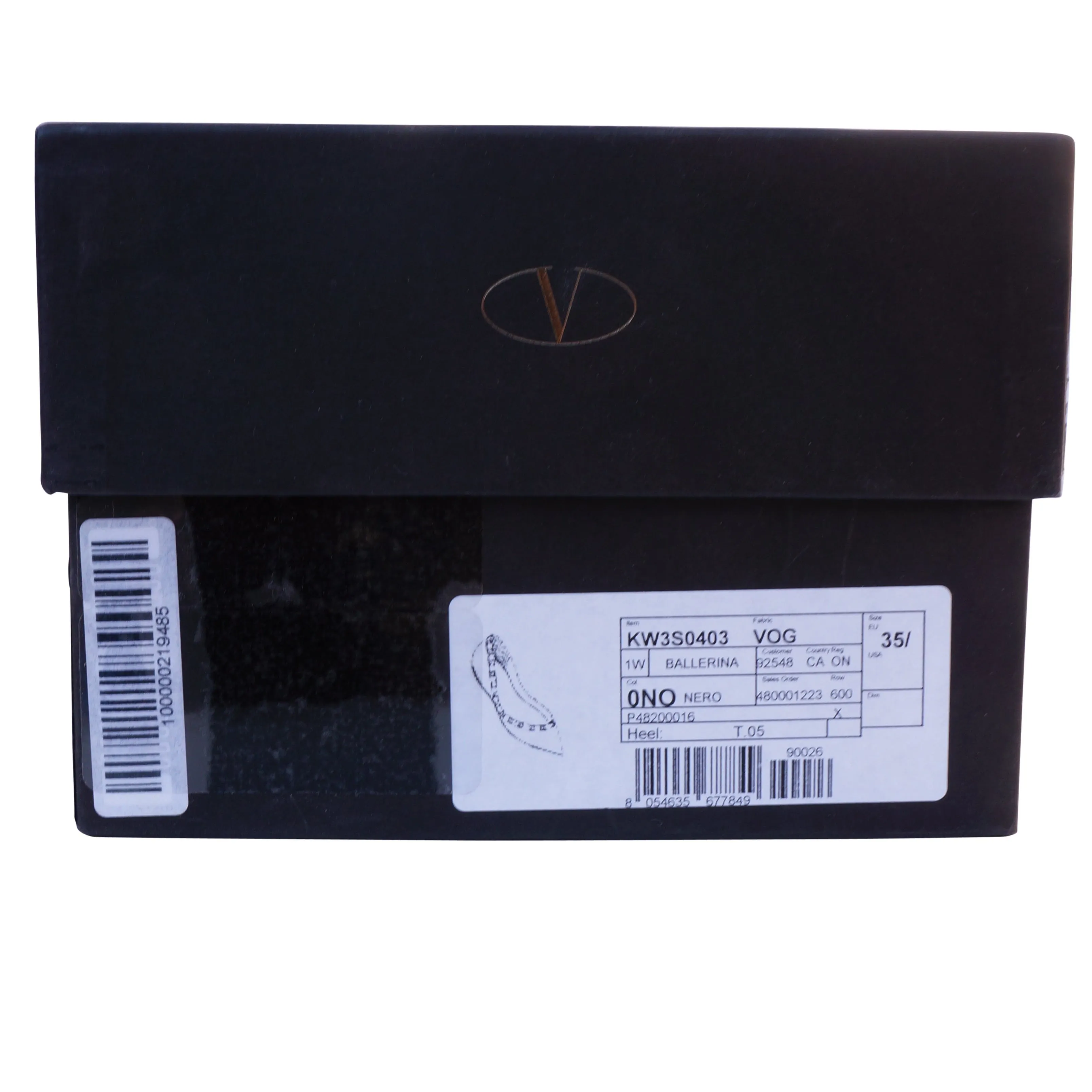 Valentino Garavani Leather Flats Black Rockstud