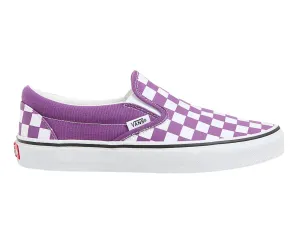 Vans Classic Slip-On Colour Theory Checkerboard - Purple White
